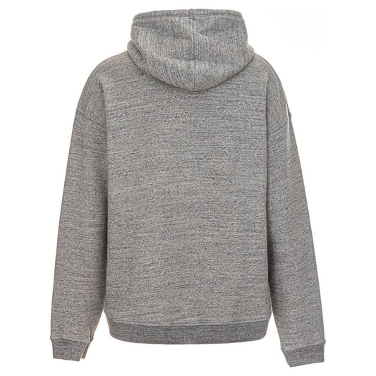 Dsquared² Gray Cotton Sweater Dsquared² Light Slate Gray