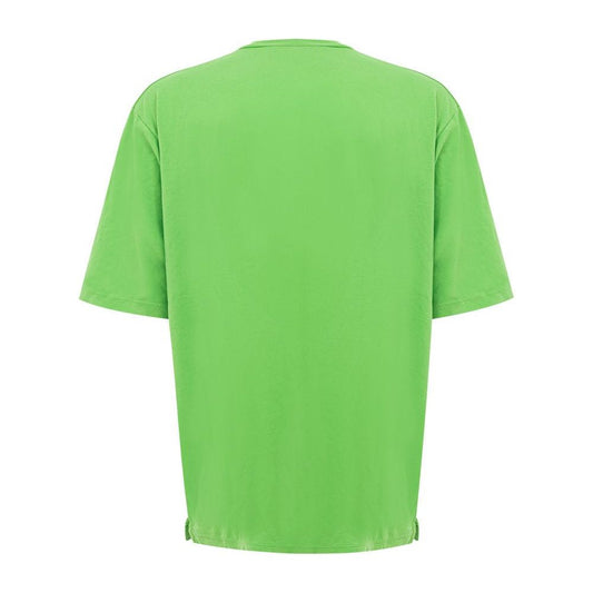 Dsquared² Electric Green Cotton Tee for Men Dsquared² Dark Sea Green