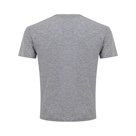 Dsquared² Sleek Gray Cotton Tee for Stylish Men Dsquared² Dark Gray