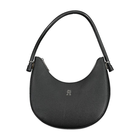 Tommy Hilfiger Black Polyethylene Handbag Tommy Hilfiger Dark Slate Gray