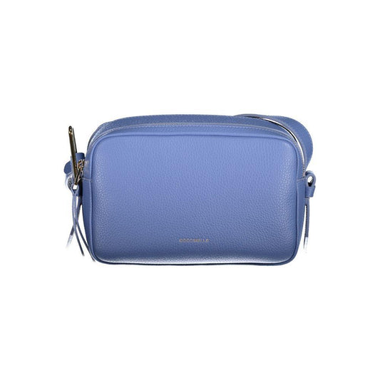 Coccinelle Light Blue Leather Women Handbag