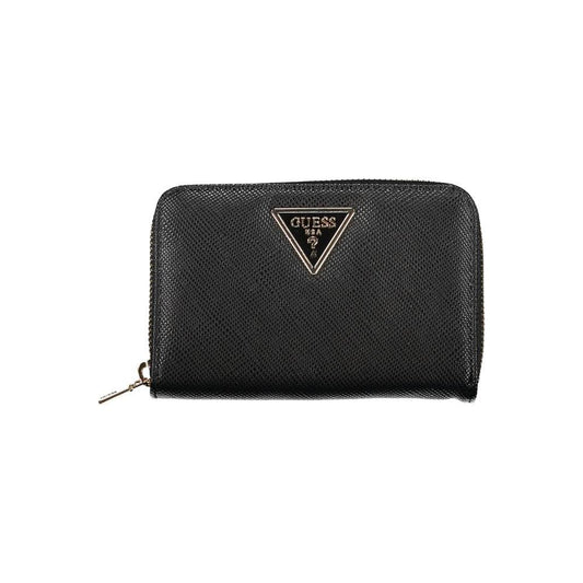 Guess Jeans Chic Black Multi-Compartment Wallet Guess Jeans Dark Slate Gray