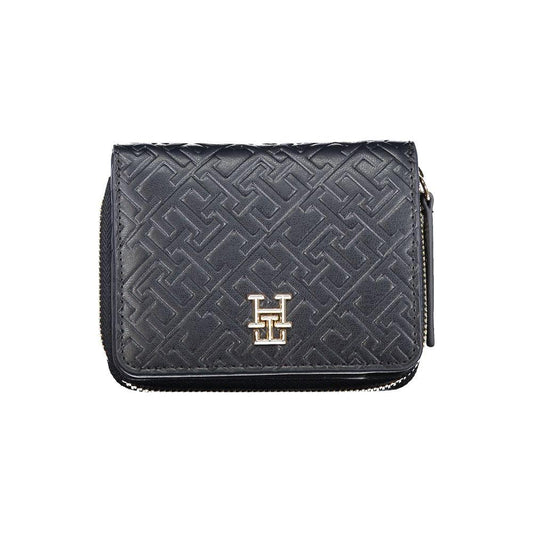 Tommy Hilfiger Blue Polyethylene Wallet Tommy Hilfiger Dark Slate Gray