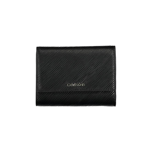 Calvin Klein Black Polyethylene Women Wallet Calvin Klein Dark Slate Gray