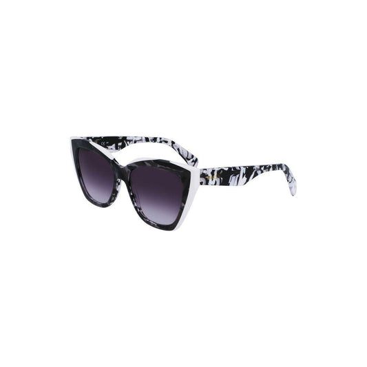 Liu Jo White Acetate Sunglasses Liu Jo Dark Slate Gray