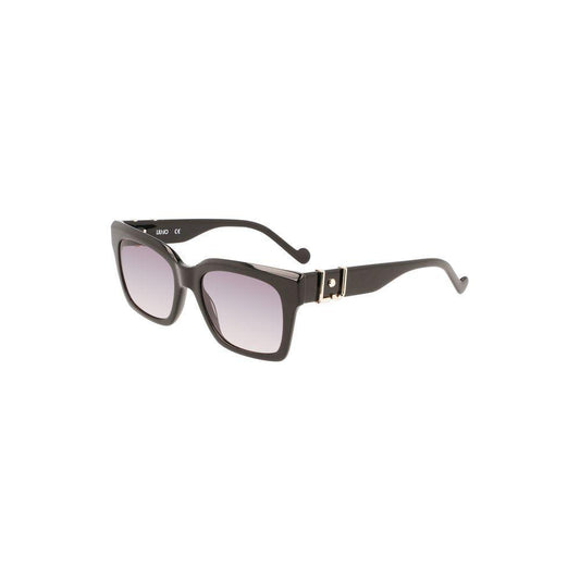 Liu Jo Black Acetate Sunglasses Liu Jo Gray