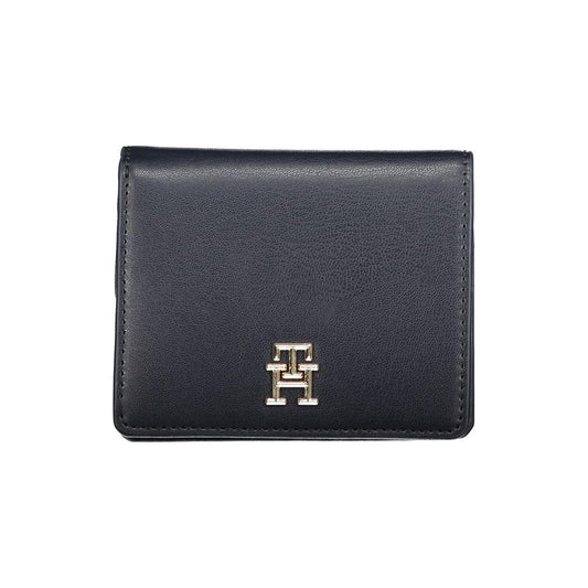Tommy Hilfiger Blue Polyethylene Wallet Tommy Hilfiger Dark Slate Gray