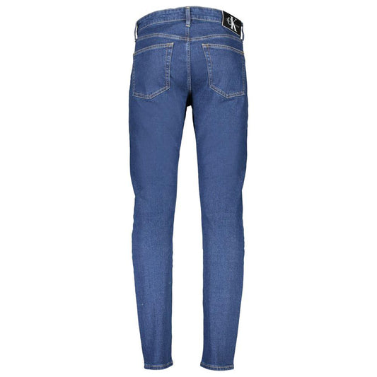 Calvin Klein Blue Cotton Jeans & Pant Calvin Klein Dark Slate Blue