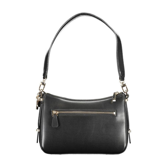 Guess Jeans Black Polyethylene Women Handbag Guess Jeans Dark Slate Gray