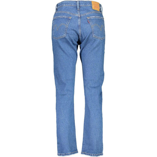 Levi's Blue Cotton Jeans & Pant Levi's Steel Blue