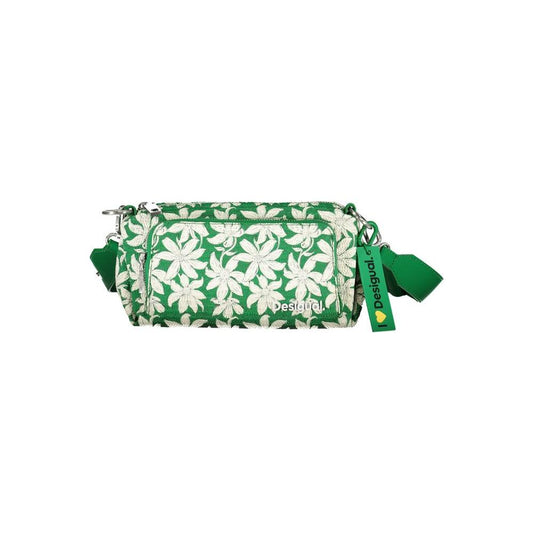 Desigual Green Polyethylene Handbag Desigual Sea Green