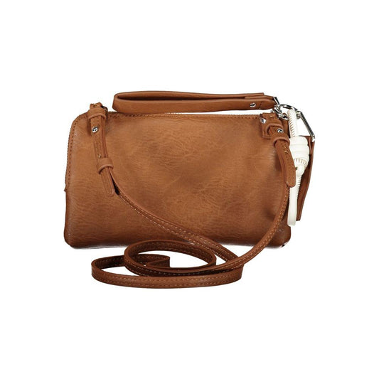 Desigual Brown Polyethylene Handbag Desigual Sienna