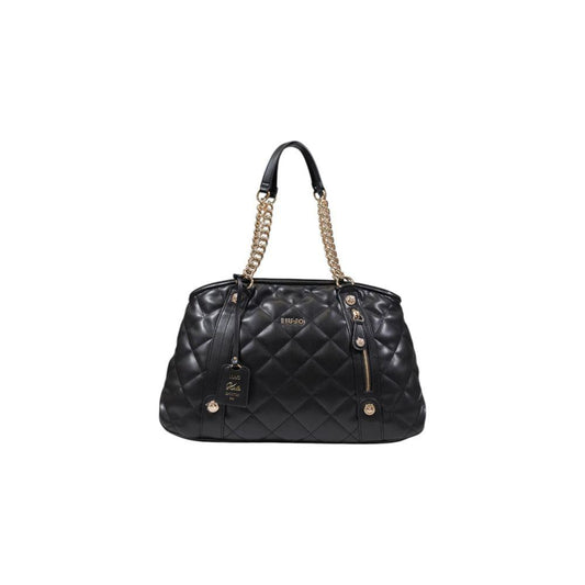 Liu Jo Black Polyethylene Handbag Liu Jo Dark Slate Gray