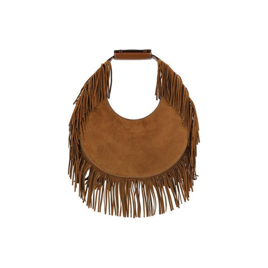 Staud Moon Shoulder Bag Staud Saddle Brown