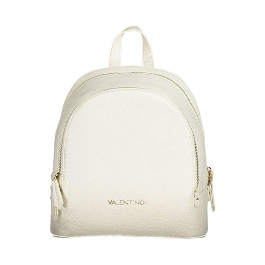 Valentino Bags White Polyethylene Backpack Valentino Bags Antique White