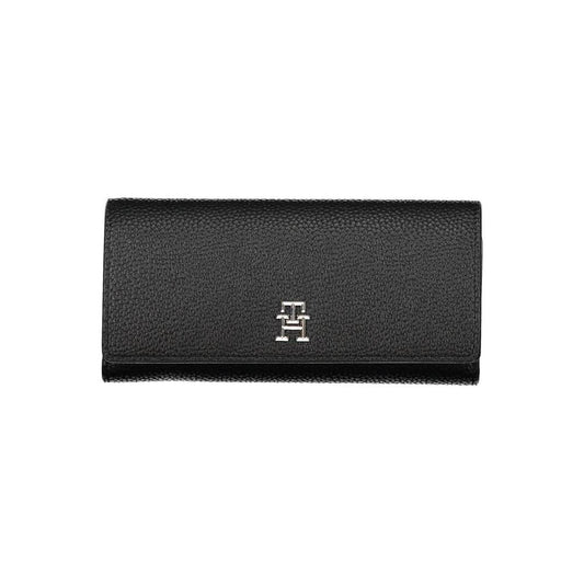 Tommy Hilfiger Black Polyethylene Women Wallet Tommy Hilfiger Dark Slate Gray