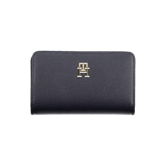 Tommy Hilfiger Blue Polyethylene Women Wallet Tommy Hilfiger Dark Slate Gray