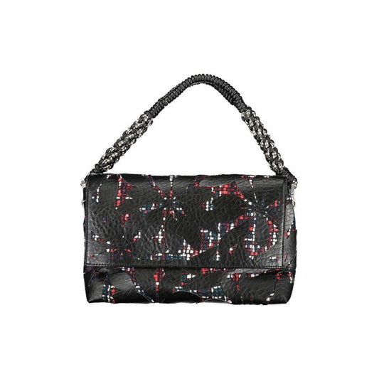 Desigual Black Polyethylene Handbag Desigual Dark Slate Gray