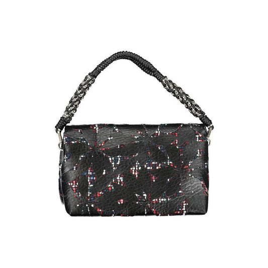 Desigual Black Polyethylene Handbag Desigual Dark Slate Gray