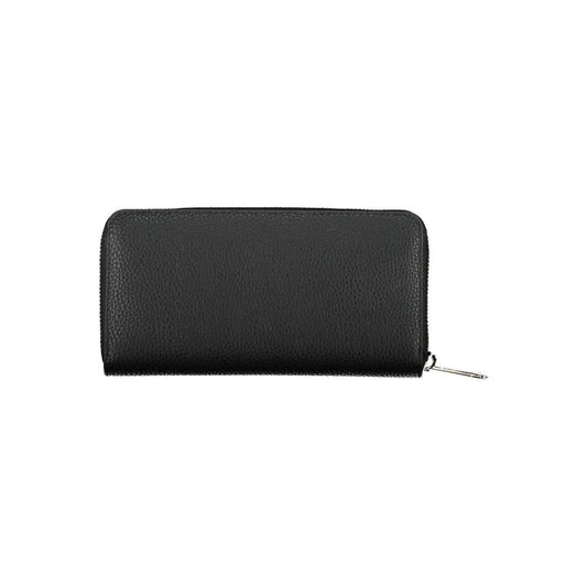 Tommy Hilfiger Black Polyethylene Women Wallet Tommy Hilfiger Dark Slate Gray