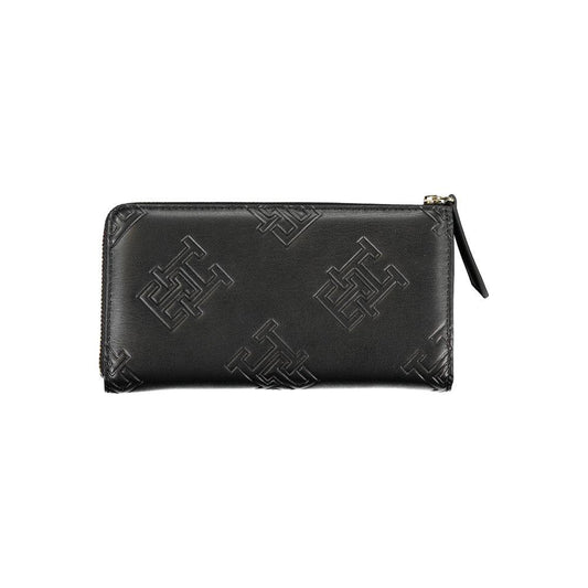 Tommy Hilfiger Elegant Zip Wallet with Contrasting Accents Tommy Hilfiger Dark Slate Gray