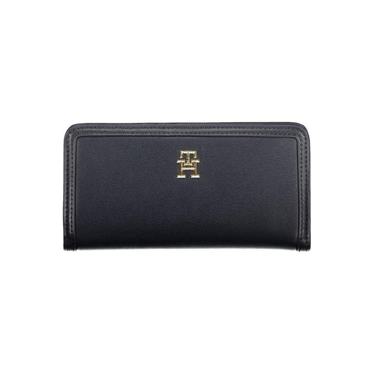 Tommy Hilfiger Blue Polyethylene Wallet Tommy Hilfiger Dark Slate Gray