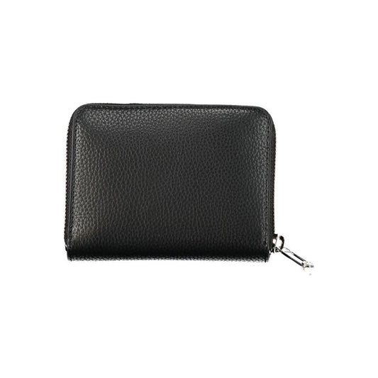 Tommy Hilfiger Elegant Black Polyethylene Wallet Tommy Hilfiger Dark Slate Gray
