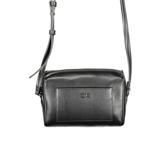 Calvin Klein Black Polyester Handbag Calvin Klein Dark Slate Gray