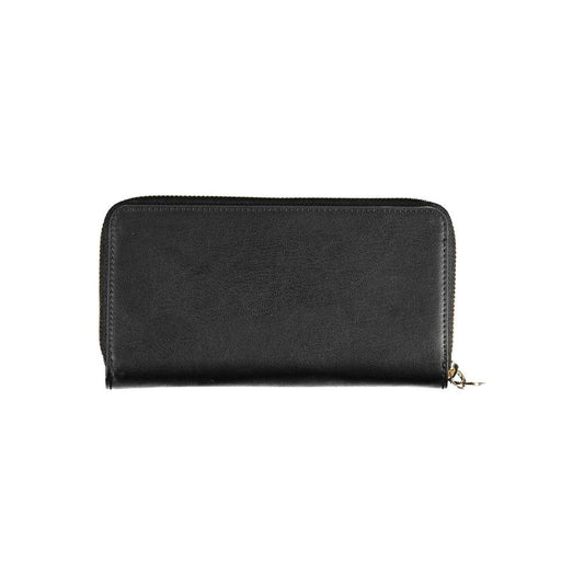 Tommy Hilfiger Black Polyethylene Women Wallet Tommy Hilfiger Dark Slate Gray