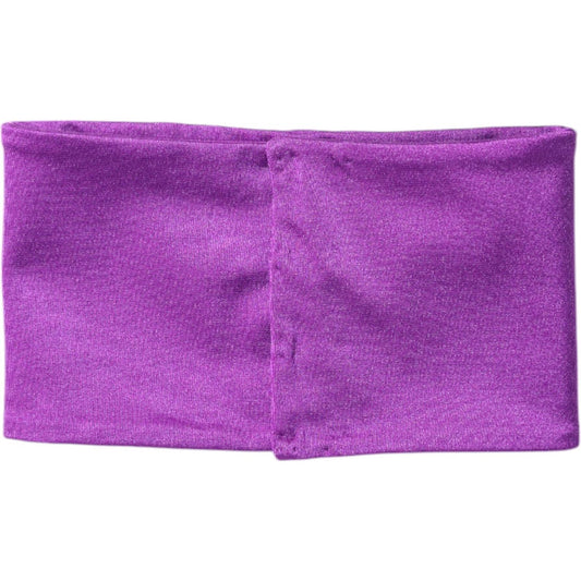 Dolce & Gabbana Dolce & Gabbana Purple Nylon Stretch Women Neck Warmer Scarf HAT9811 1728,67345645728,Accessories,Dolce & Gabbana,Material: 80% Nylon 20% Elastane,New with tags,Purple,Scarves - Women - Accessories,Women,Women - Accessories