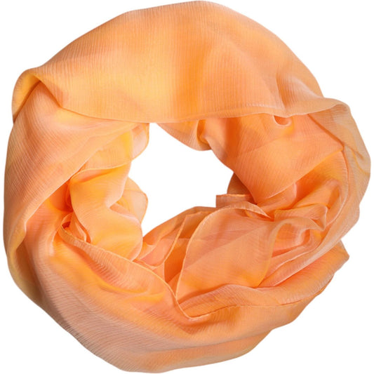 Dolce & Gabbana Dolce & Gabbana Orange Silk Rectangle Wrap Shawl Scarf MS7484 1728,67345645728,Accessories,Dolce & Gabbana,Material: 100% Silk,New with tags,Orange,Scarves - Women - Accessories,Women,Women - Accessories