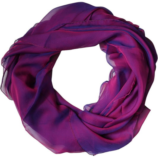 Dolce & Gabbana Dolce & Gabbana Purple Silk Rectangle Wrap Shawl Scarf MS7496 1728,67345645728,Accessories,Dolce & Gabbana,Material: 100% Silk,New with tags,Purple,Scarves - Women - Accessories,Women,Women - Accessories