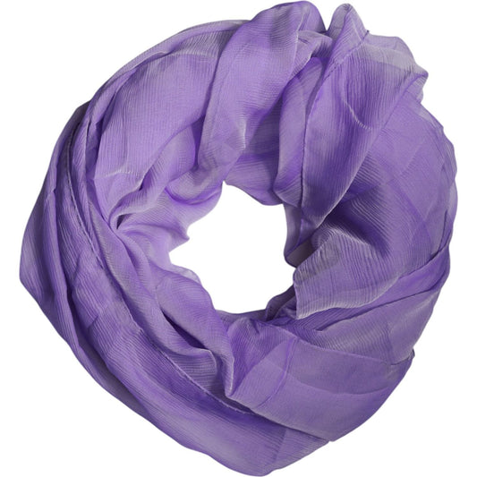 Dolce & Gabbana Dolce & Gabbana Purple Silk Rectangle Wrap Shawl Scarf MS7501 1728,67345645728,Accessories,Dolce & Gabbana,Material: 100% Silk,New with tags,Purple,Scarves - Women - Accessories,Women,Women - Accessories