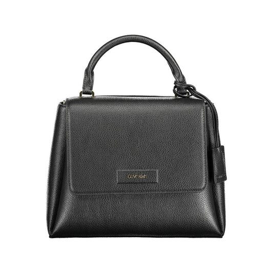 Calvin Klein Black Polyester Women Handbag Calvin Klein Dark Slate Gray