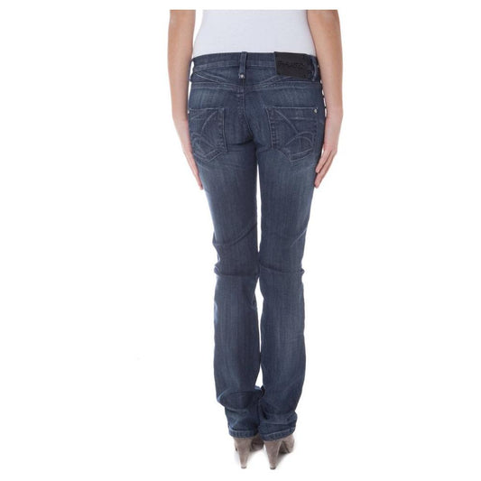 Phard Blue Cotton Jeans & Pant Phard Dark Slate Gray