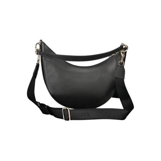 Tommy Hilfiger Black Polyethylene Women Handbag Tommy Hilfiger Dark Slate Gray