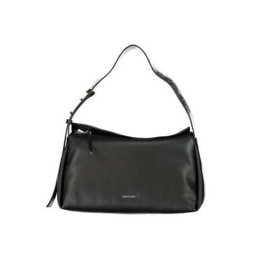Calvin Klein Black Polyester Handbag Calvin Klein Dark Slate Gray