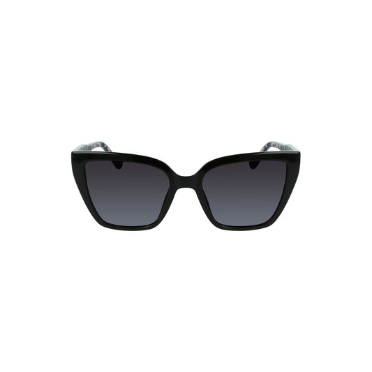 Liu Jo Black Injected Women Sunglasses Liu Jo Dark Slate Gray