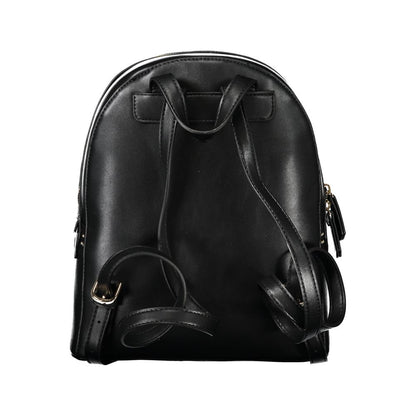Mario Valentino Nero Poliuretano Women Backpack
