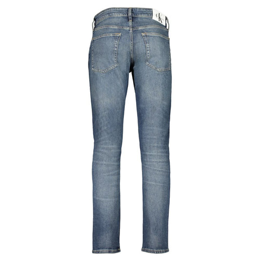 Calvin Klein Blue Cotton Jeans & Pant Calvin Klein Slate Gray