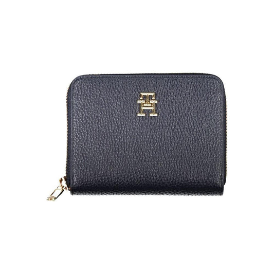 Tommy Hilfiger Blue Polyethylene Women Wallet Tommy Hilfiger Dark Slate Gray