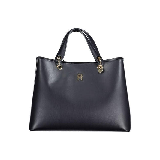 Tommy Hilfiger Blue Polyethylene Women Handbag Tommy Hilfiger Dark Slate Gray