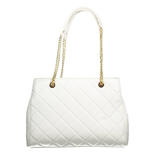 Valentino Bags White Polyethylene Handbag Valentino Bags Beige