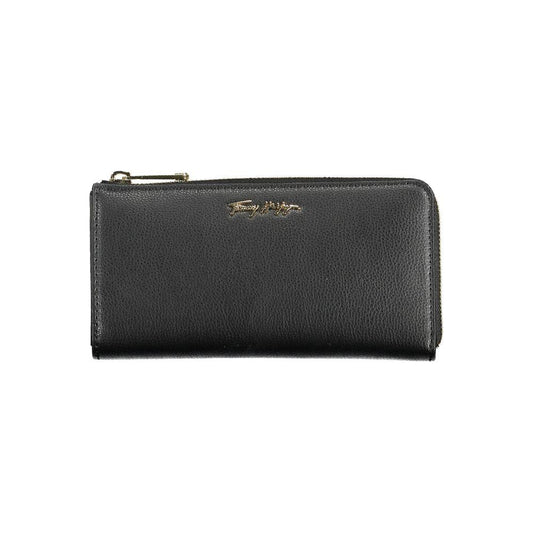 Tommy Hilfiger Black Polyethylene Women Wallet Tommy Hilfiger Dark Slate Gray