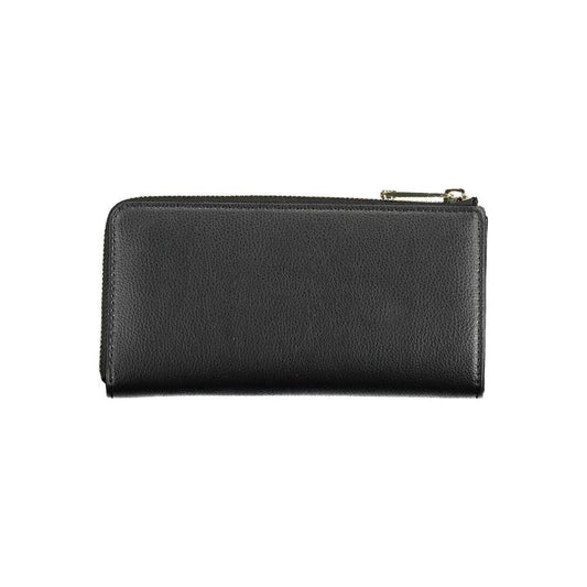Tommy Hilfiger Black Polyethylene Women Wallet Tommy Hilfiger Dark Slate Gray