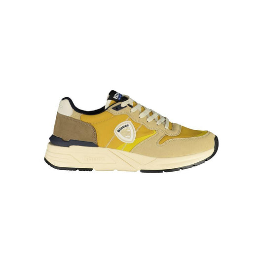 Blauer Beige Polyester Men Sneaker Blauer Wheat