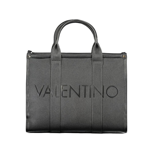 Valentino Bags Black Polyethylene Handbag Valentino Bags Dim Gray