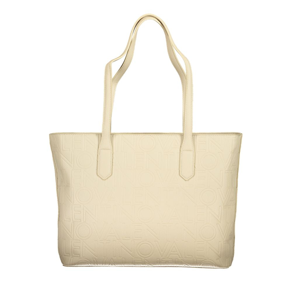 Front view with bag zipped and handles upright.
