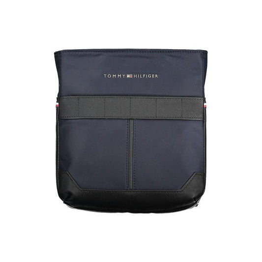Tommy Hilfiger Blue Polyester Men Shoulder Bag Tommy Hilfiger Dark Slate Gray
