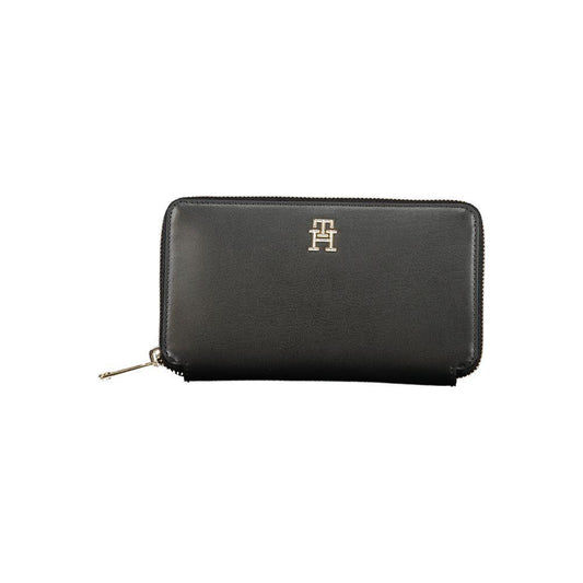 Tommy Hilfiger Black Polyethylene Wallet Tommy Hilfiger Dark Slate Gray